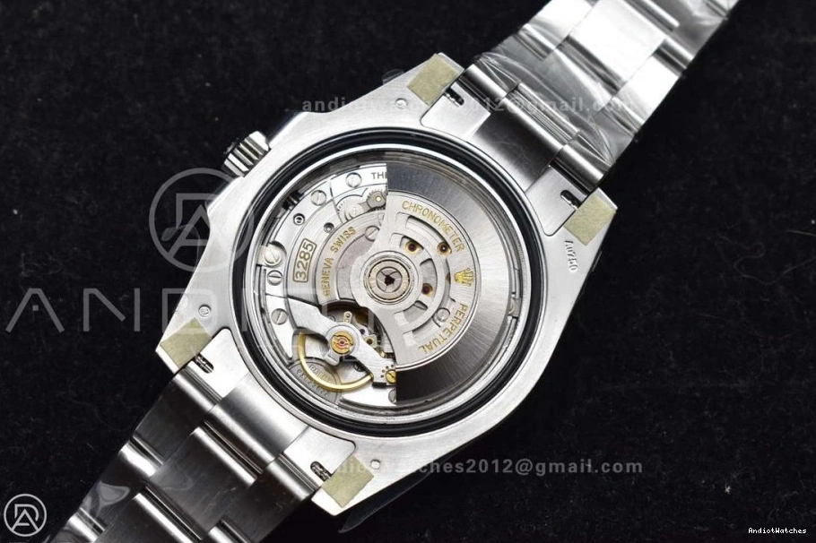 126719 VR3285 Best Blue Bracelet Gold BLRO 866 Factory Gain Edition Oyster on Weight II 1:1 CHS RelaxedFit Dial Master GMT 1008